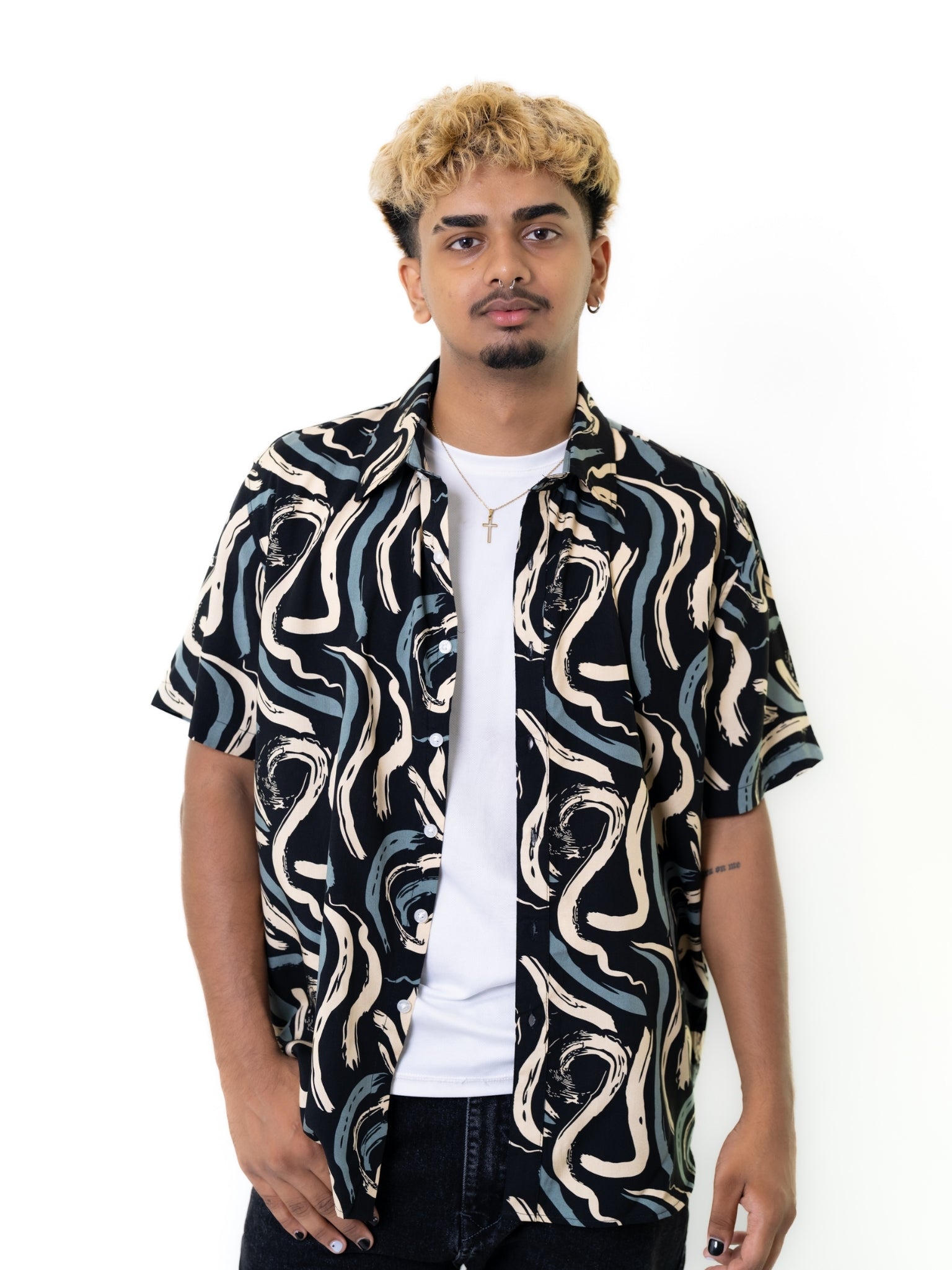 Swirl Short Sleeve Shirt