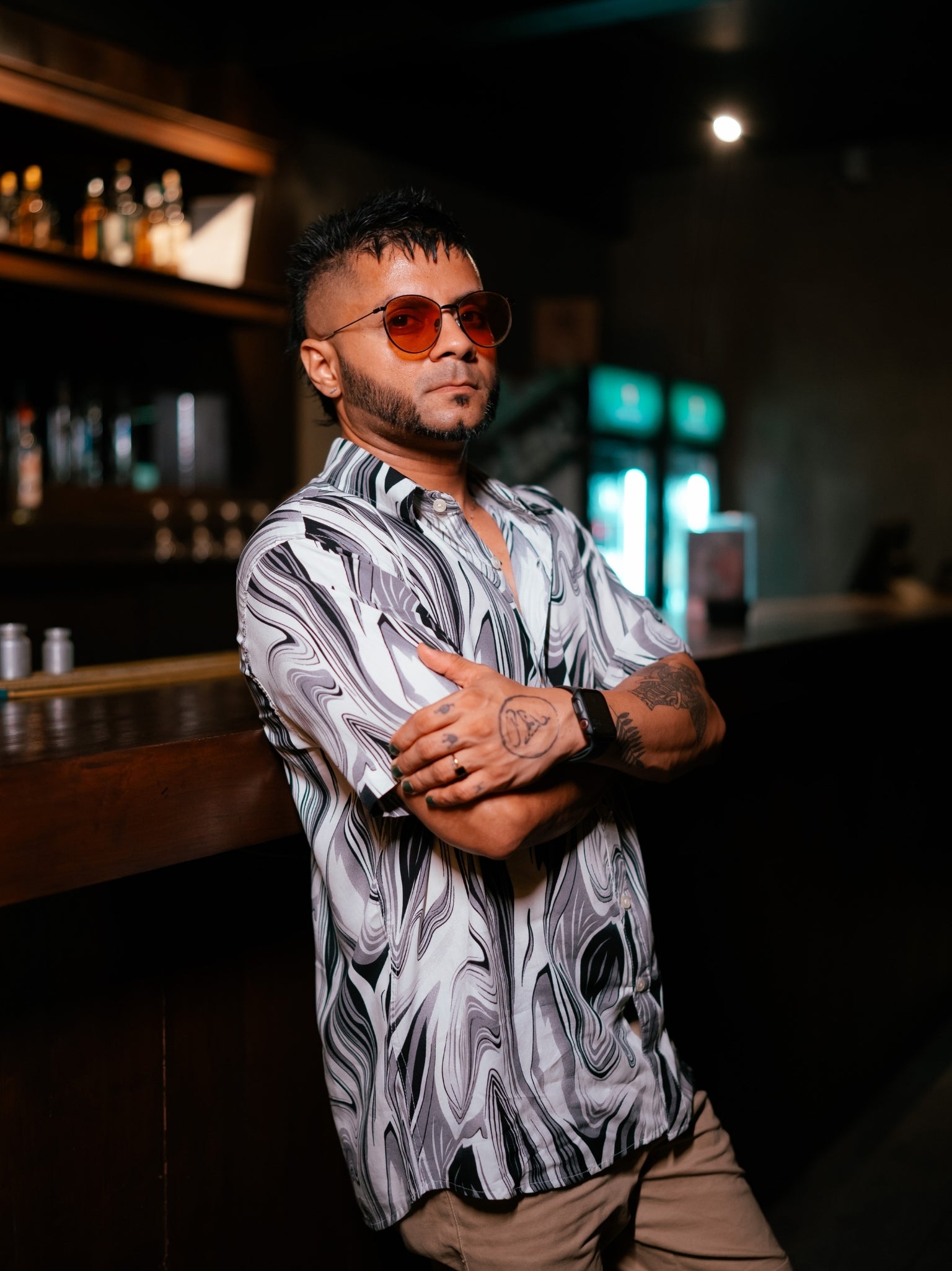 Marble Short Sleeve Shirt