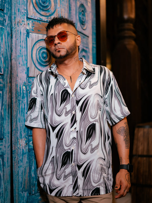 Marble Short Sleeve Shirt