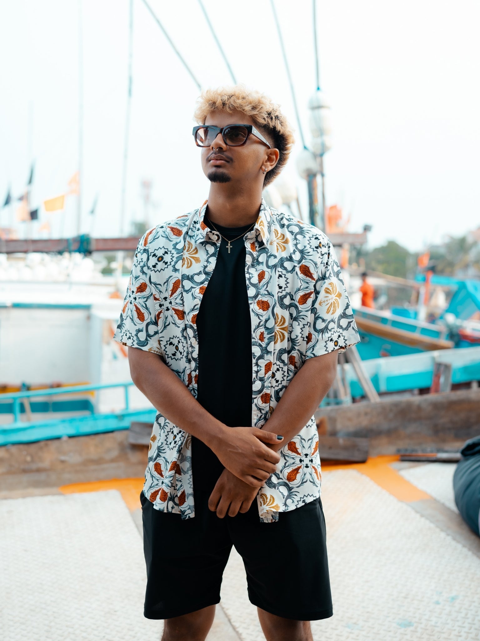 Mosaic Short Sleeve Shirt