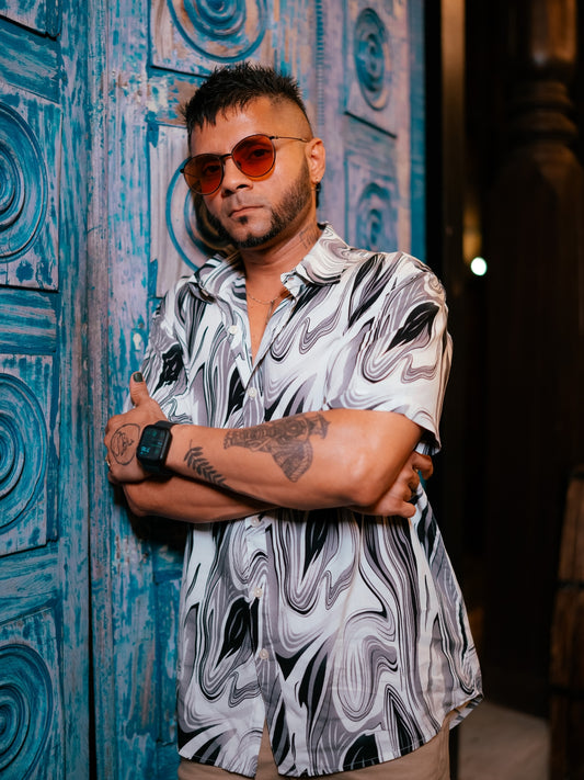 Marble Short Sleeve Shirt