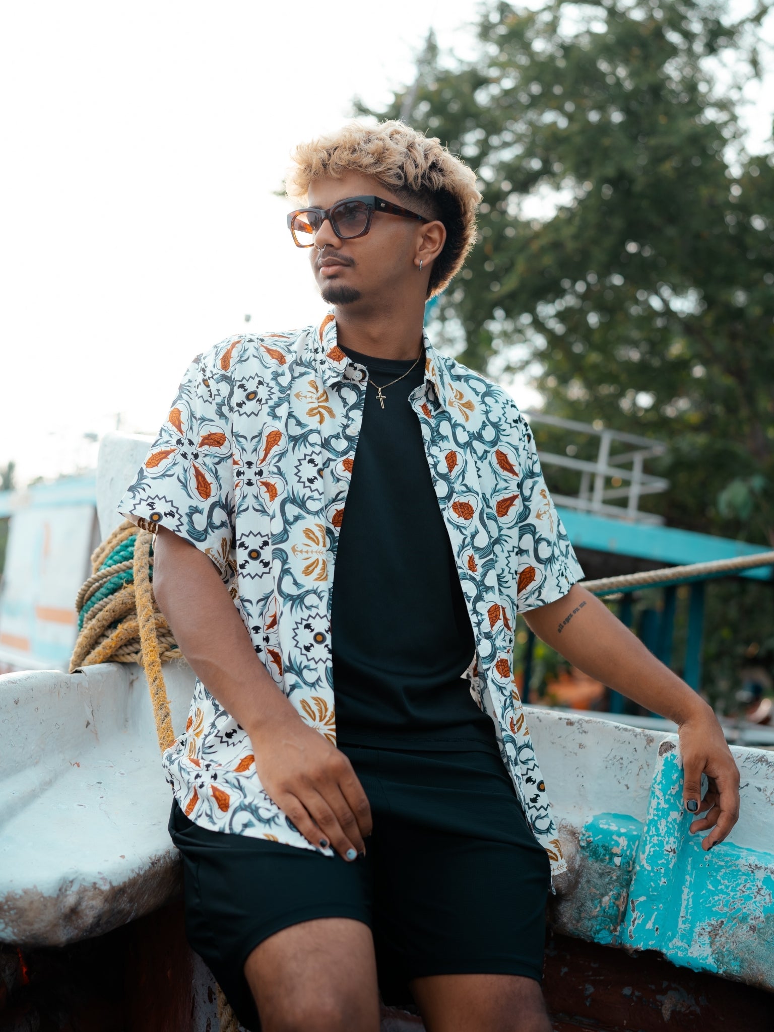 Mosaic Short Sleeve Shirt