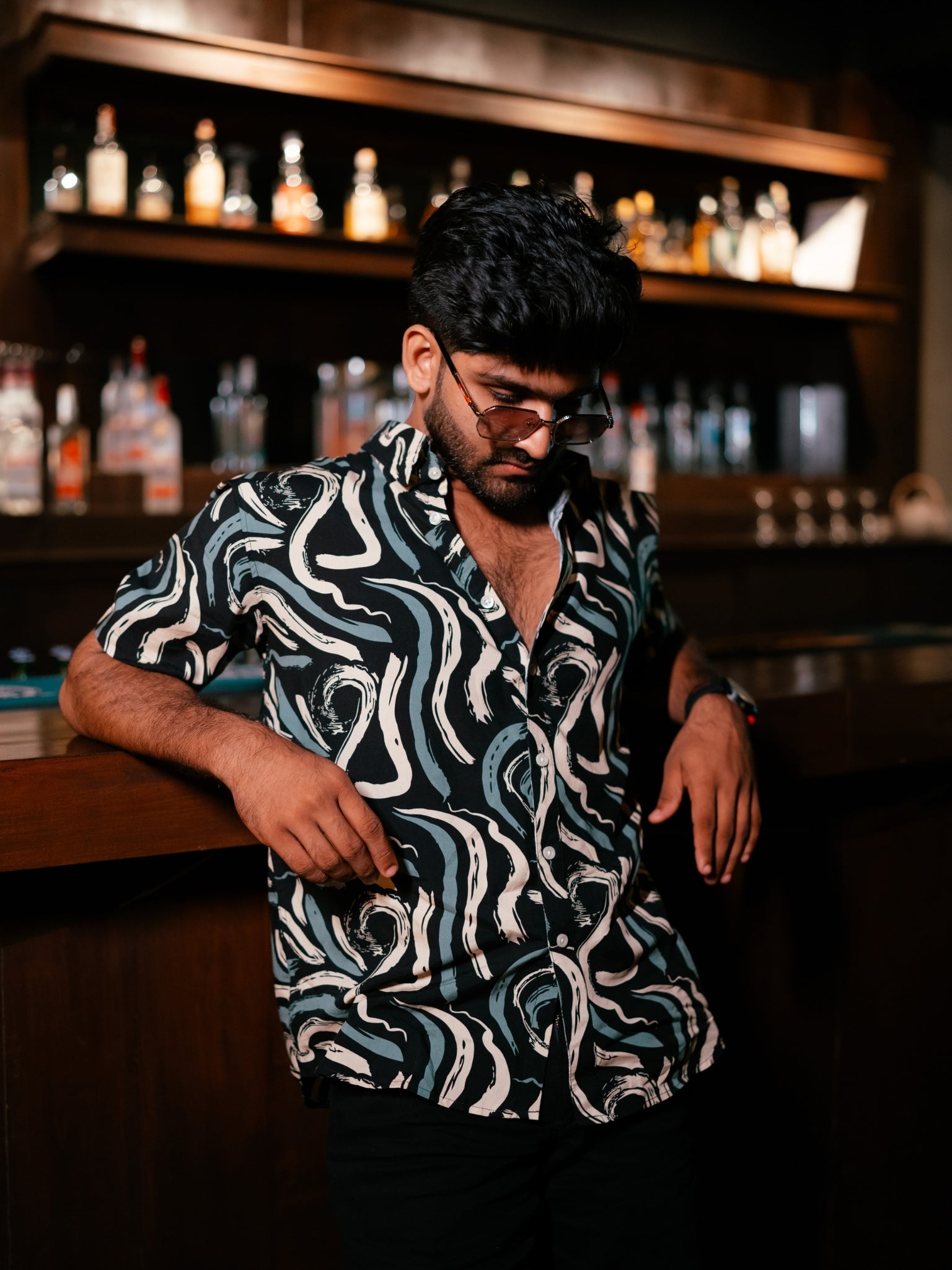 Swirl Short Sleeve Shirt