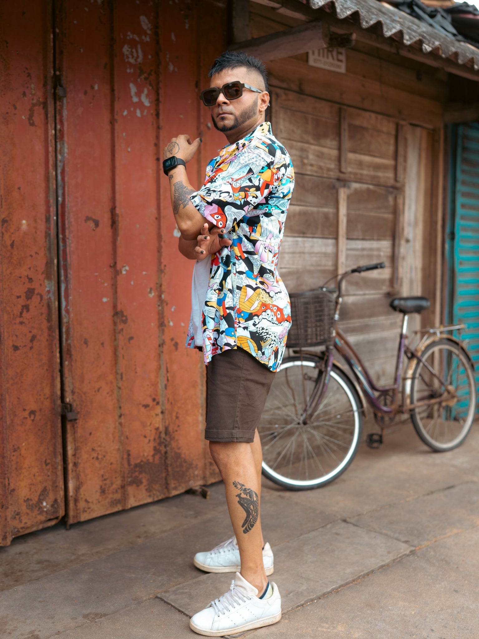 Comic Short Sleeve Shirt