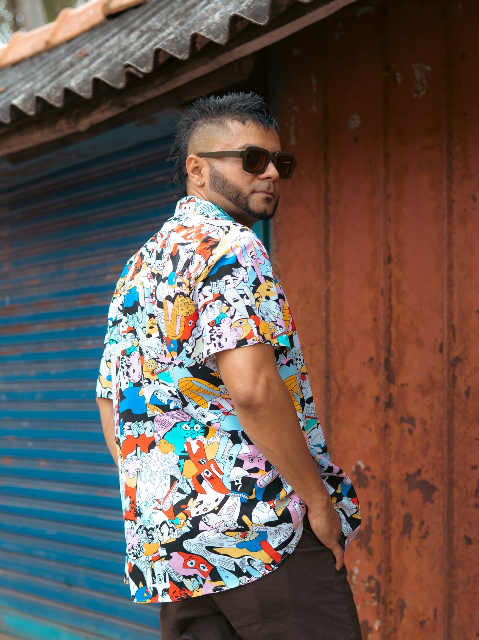 Comic Short Sleeve Shirt